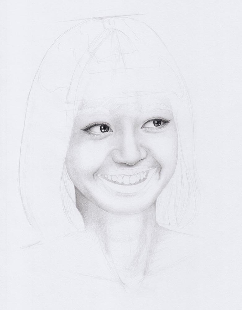 Portrait zeichnen lernen: Nase zeichnen