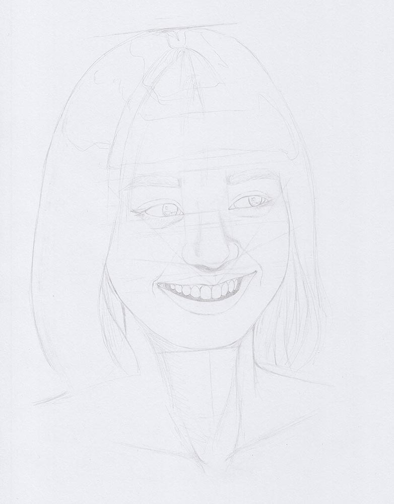 How to Draw a Portrait: Sketch