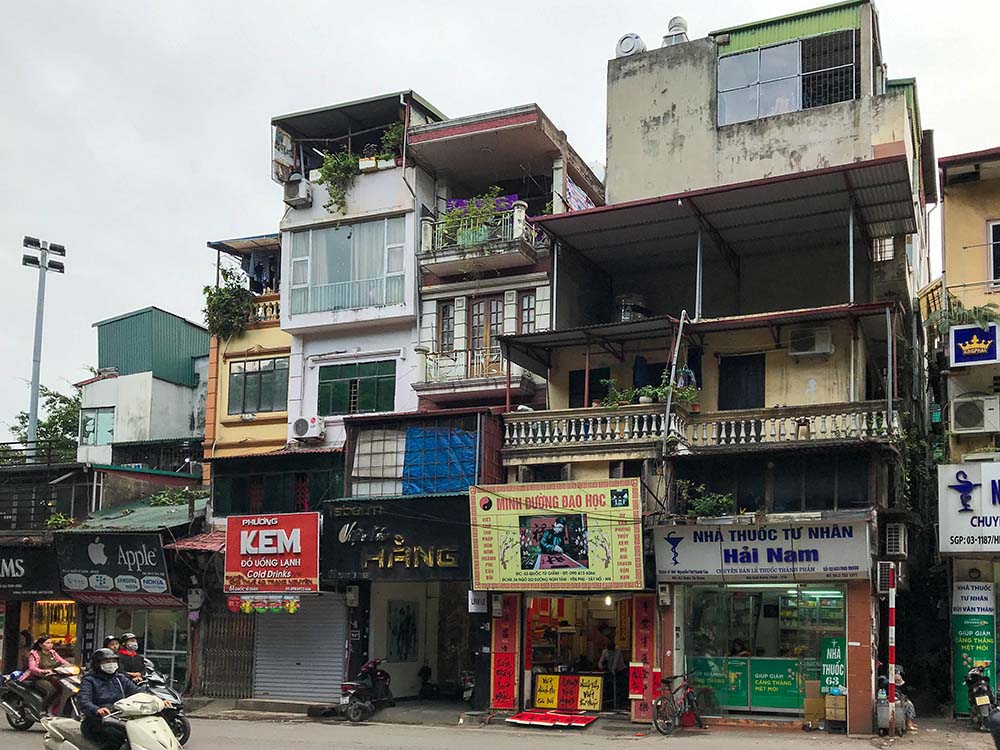Hanoi Häuser