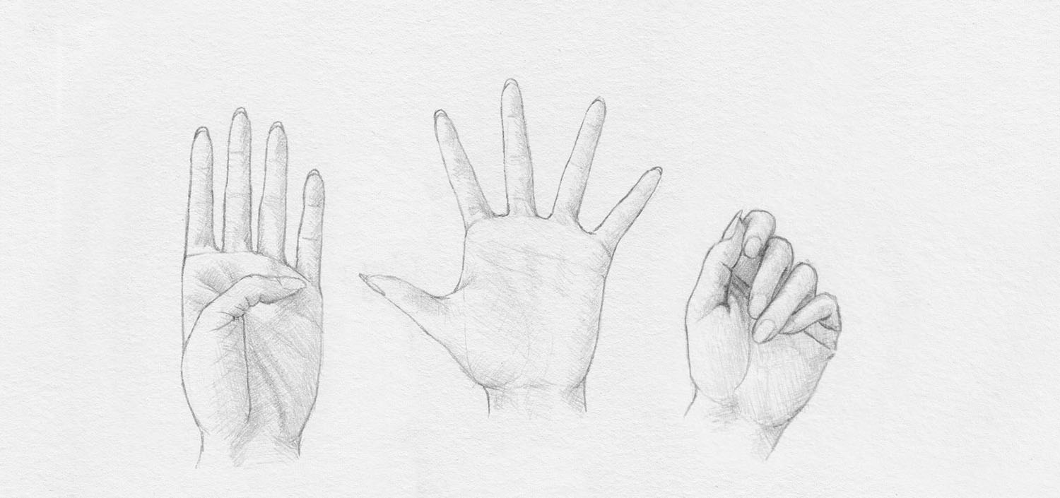Hände zeichnen