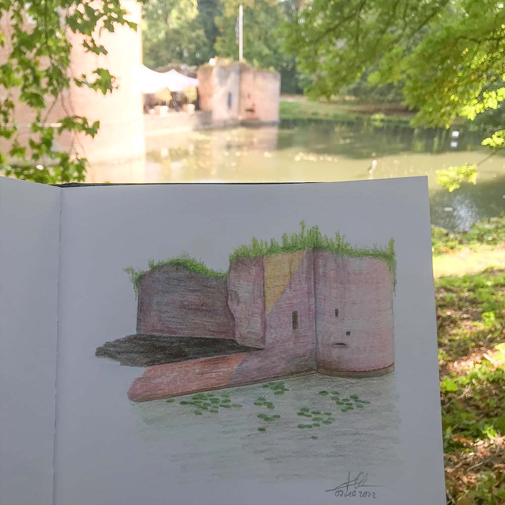 Urban sketching: drawing outside on location