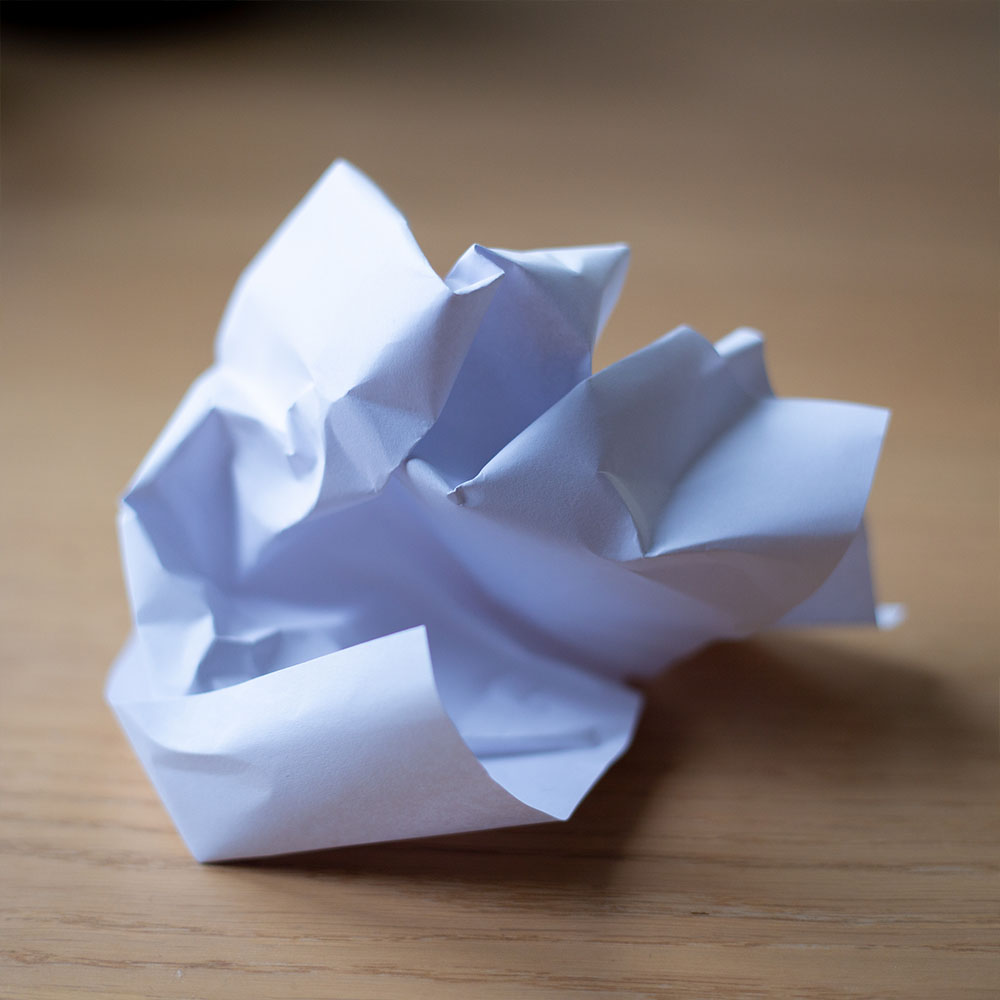 Crumpled Paper Reference