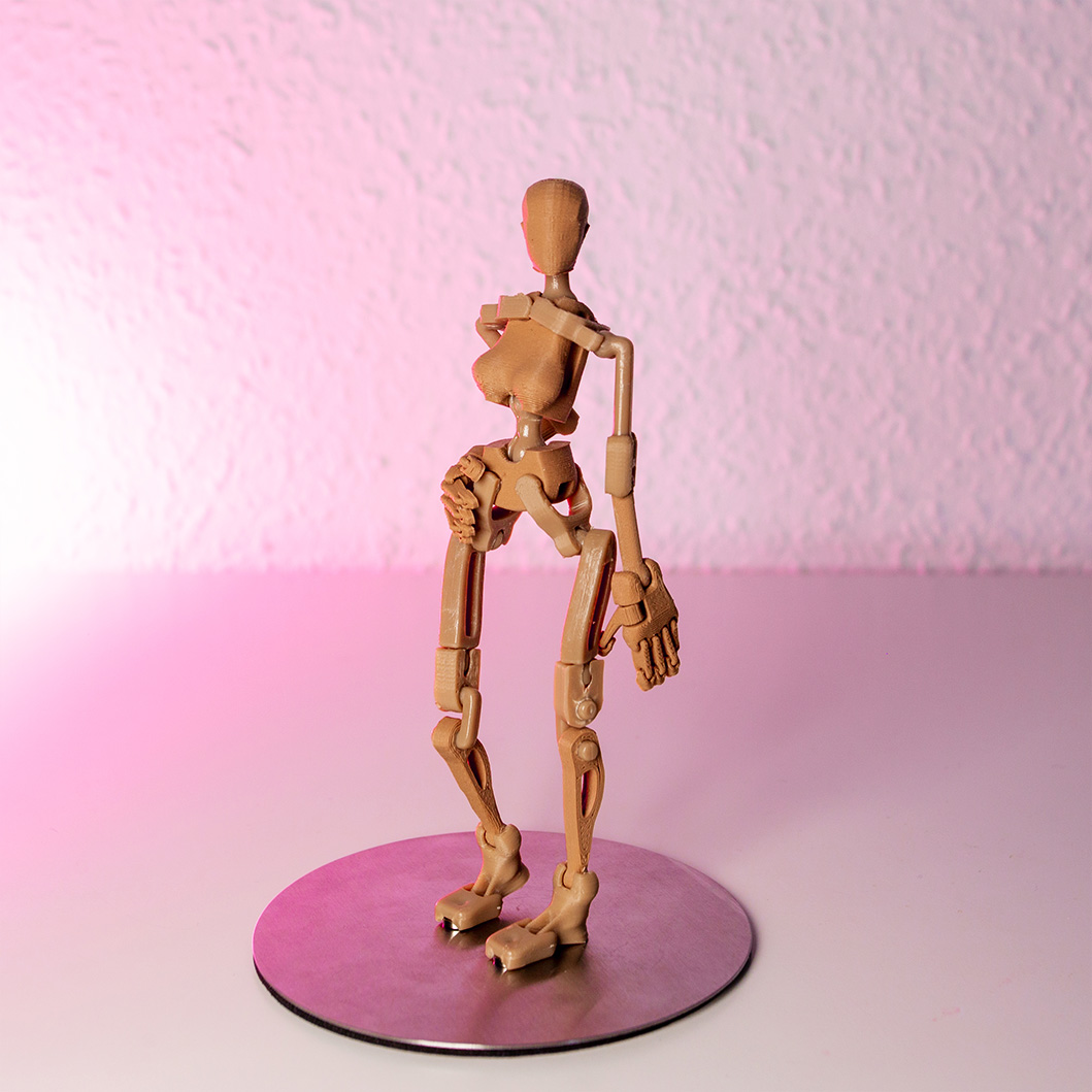 Drawing Figure Armature Nine: Relaxed Pose