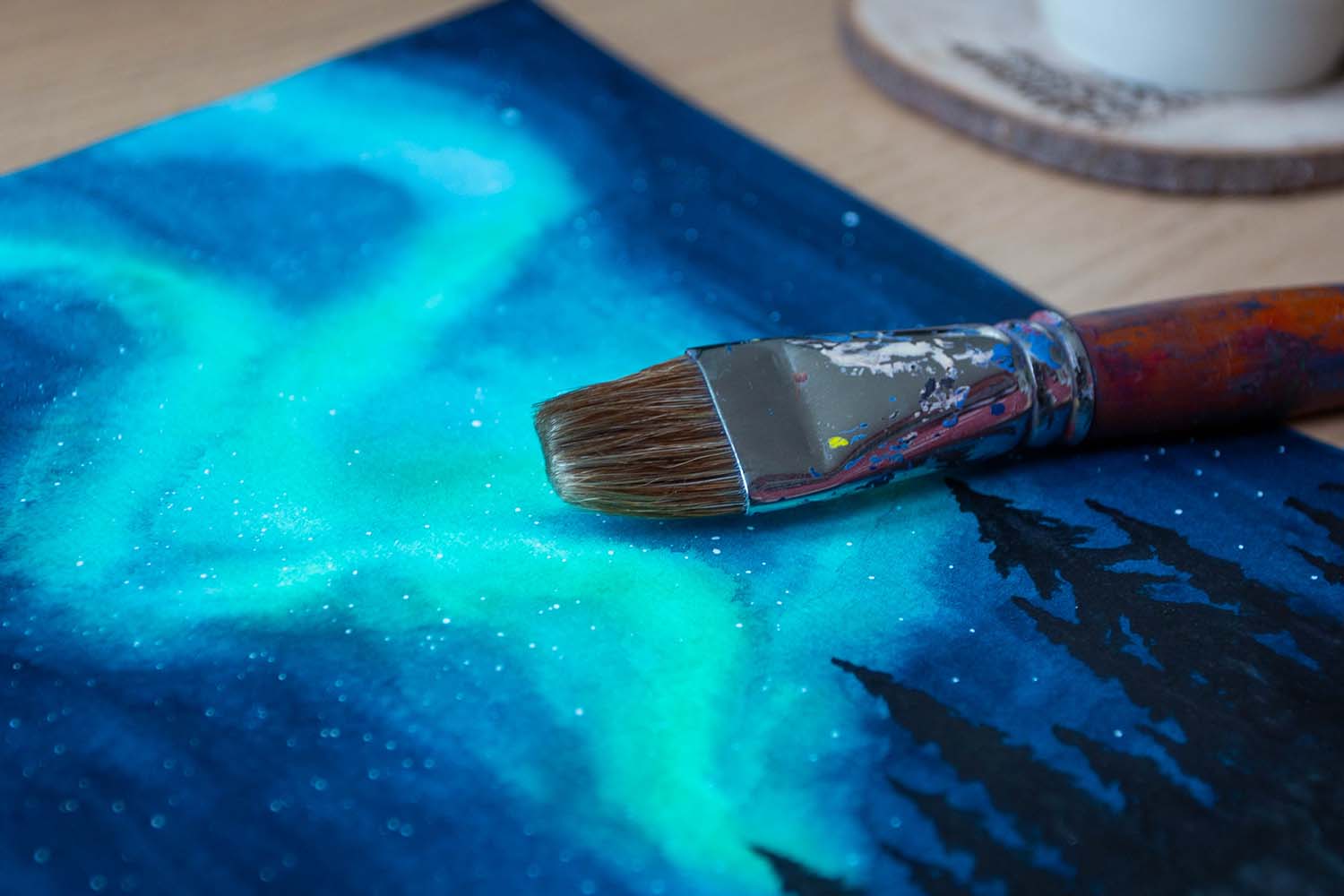 Большие кисти для живописи